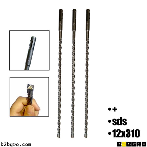 ميش هلتي + SDS مقاس 12x310mm