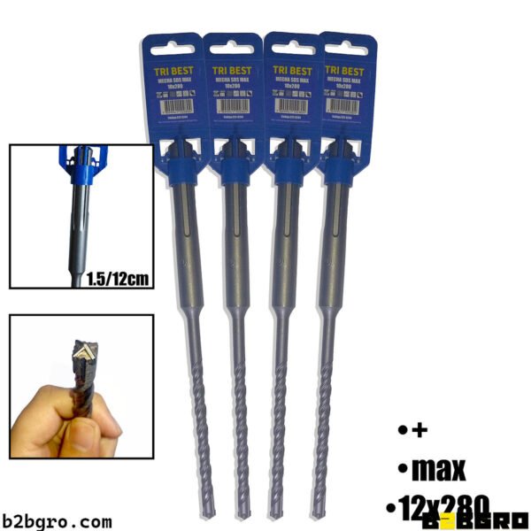 ميش هلتي + MAX مقاس 12x280mm