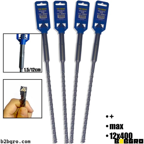 ميش هلتي + MAX مقاس 12x400mm