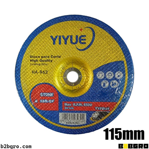 دسك ززوار انوكس 115x1.2x22.3