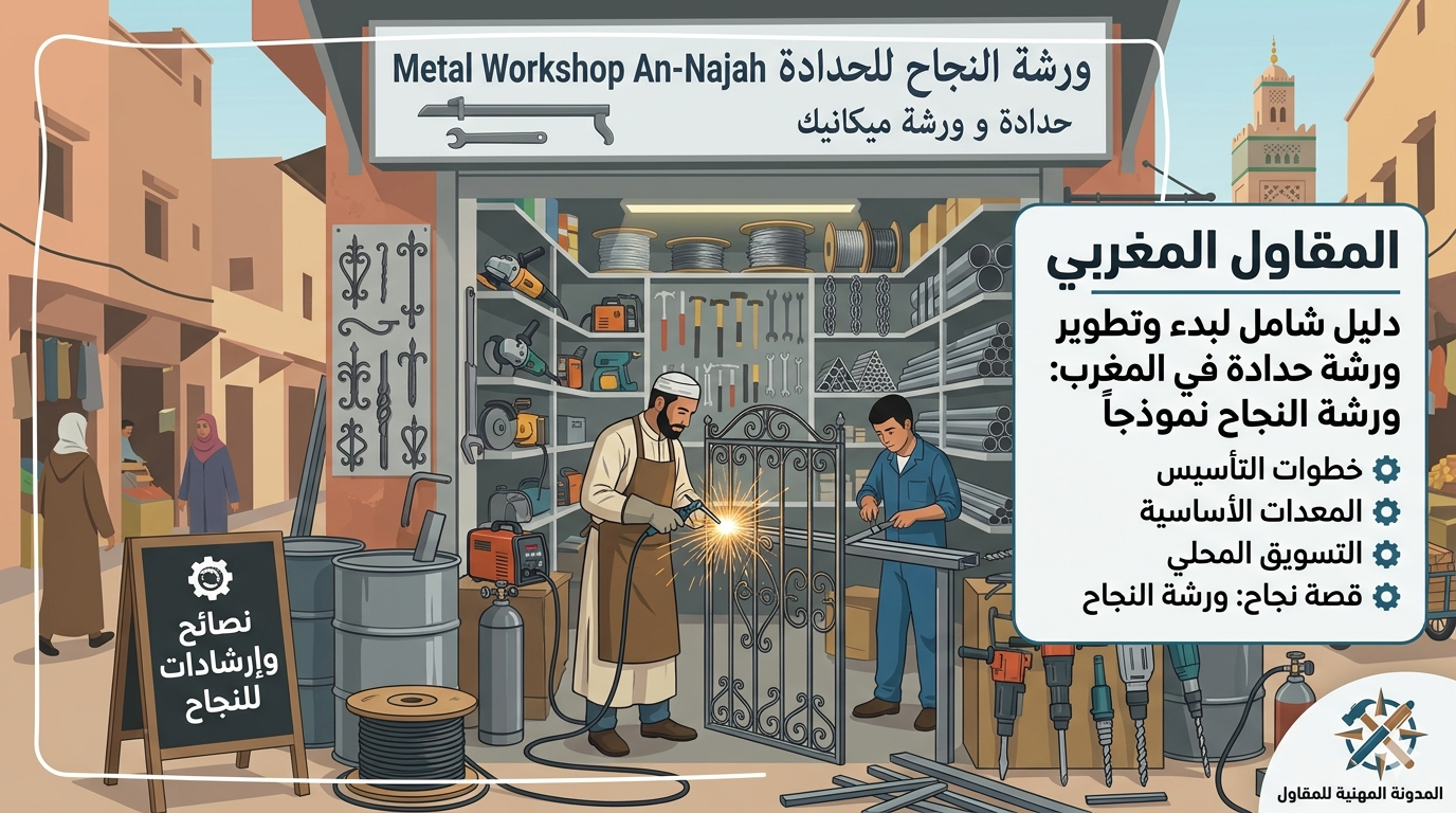 الدليل الشامل للمقاول المغربي: كيفاش تبدا وتكبر مشروعك في الهاردوير والدروڭري (2026)