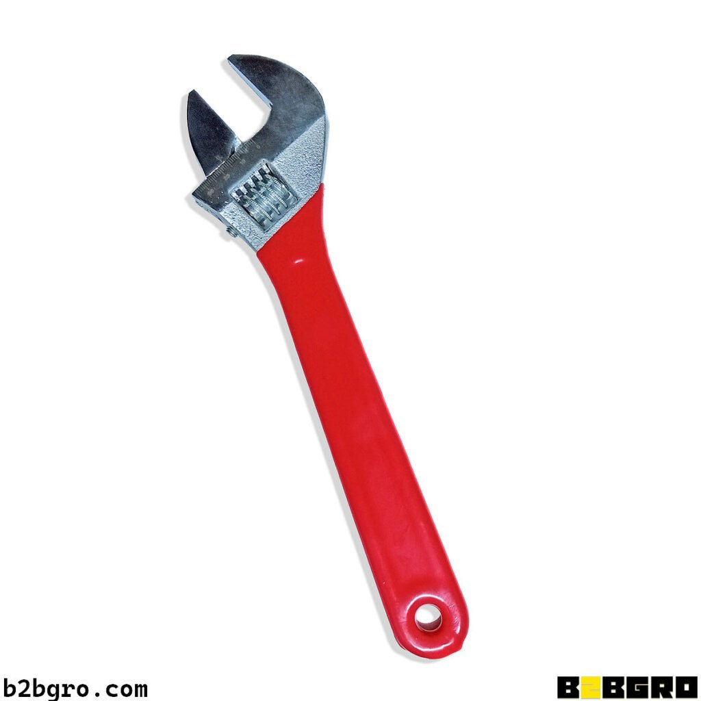 Clé à molette avec échelle 12"