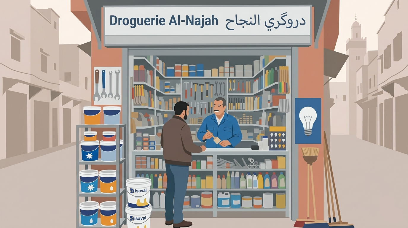كيفاش تحل دروڭري (Droguerie) براس مال صغير: الخطوات الأولى